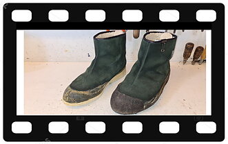 Helbottning med ny galoschering. BALLY curling