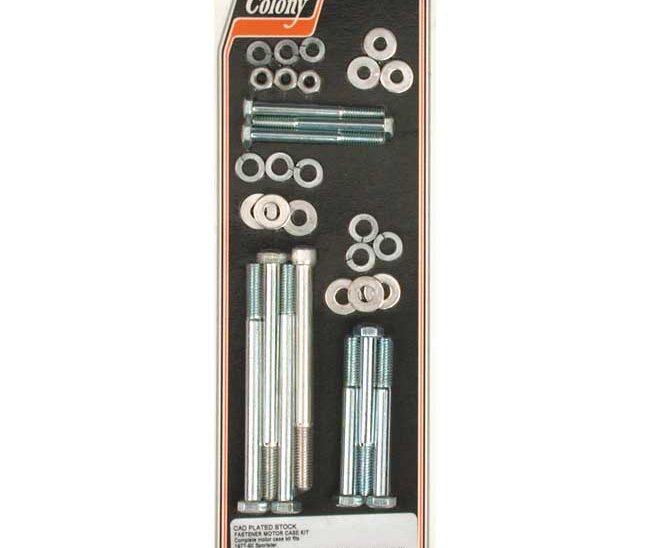 Motor Case Bolt Kit  XL 1977-90, Cad