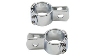 Klamma 3-Del, 1-1/2", 1/2"H Chr