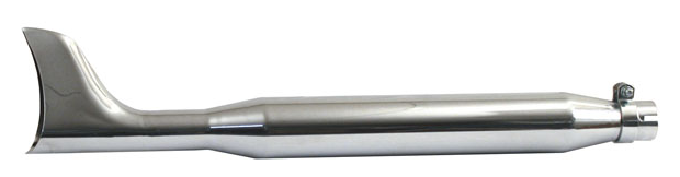 Fishtail Ljuddämp. L=30",  D 2-7/8"