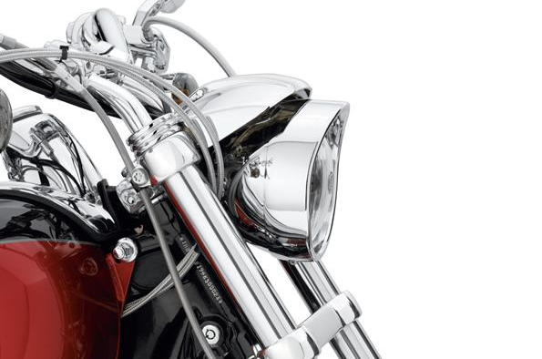 Headlamp Trim Ring,Fxst/B/C 94- W/Visor