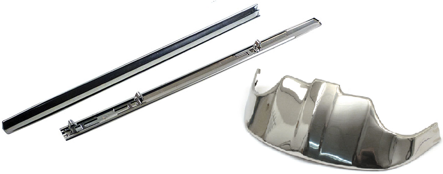 Fendertip Fram,Övre FL 1949-56,Med Lister