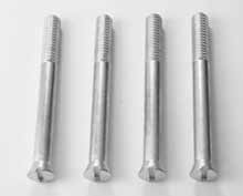 Skruv 12-24*2-1/4" Oval Ctsk, Luftrikt. Linkert, Cad - 2