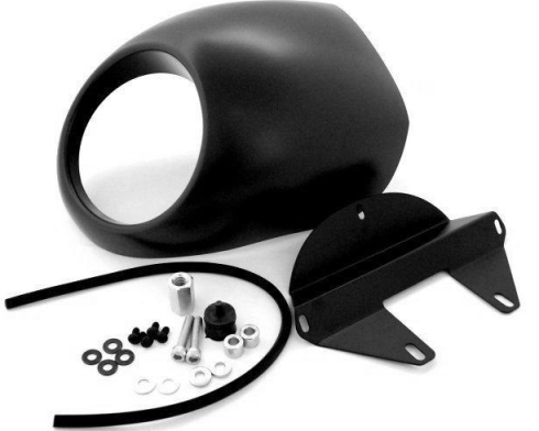 Headlamp Visor, Primed, Fxst 1984-99 - 2