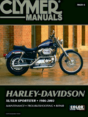 Clymer Repair Manual Sportster 1986-03