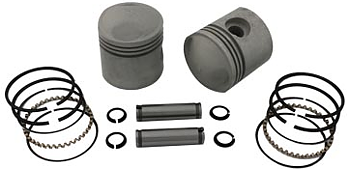 Kolvsats M/Ringar 61" Ohv 1936-52, Std