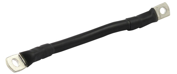 Batteri Kabel, 1/4"-5/16" hål, L=10"