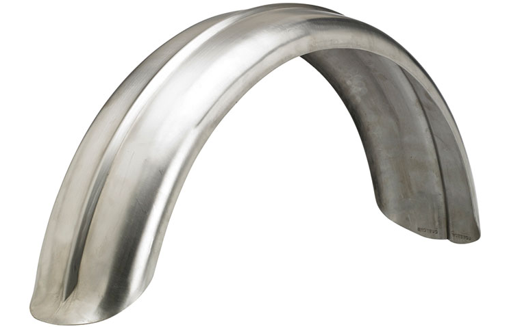 Ribbed Steel  Fender 4-3/4"