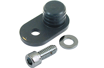 Speedo Sensor Blockoff Svart,  1996-06, 5-vxl