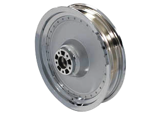 Bakhjul, Fatboy style 16" Chr  2000-05,Oe