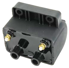 Tändspole 12V Svart,2,9 Ohm 1984-99, Oe