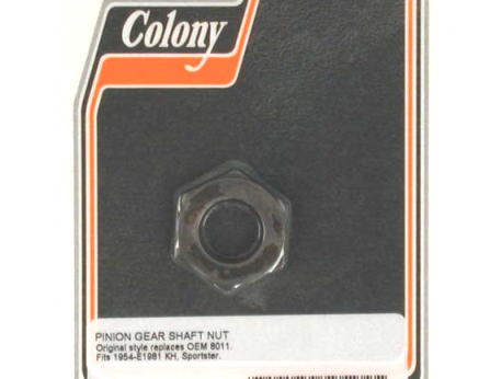 Sprocket/Gear Shaft Nut  K/XL 1954-E81 Clny
