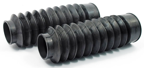Fork Boots 49Mm Blk Long 9"