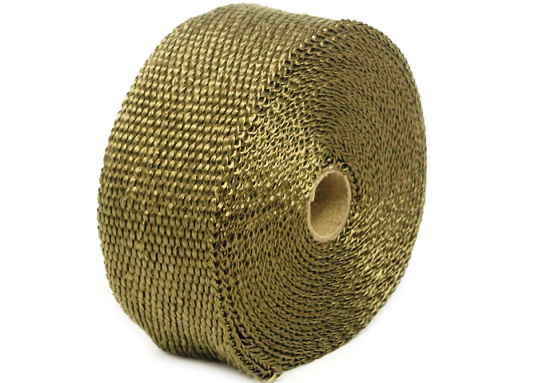 Avgasbandage,Ljus brun 2" 50'