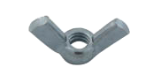 Vingmutter 1/4-20, Batteri 45" Znk