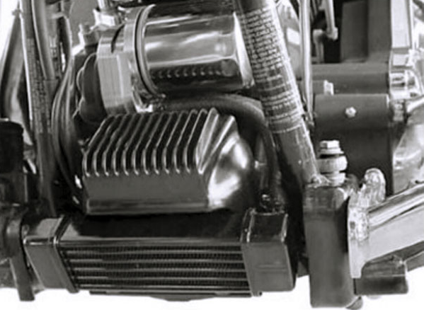 Jagg Horizontal Oljekylare, 6 Rader Touring 1984-06