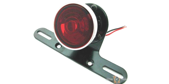 Classic 2" baklampa, Svart