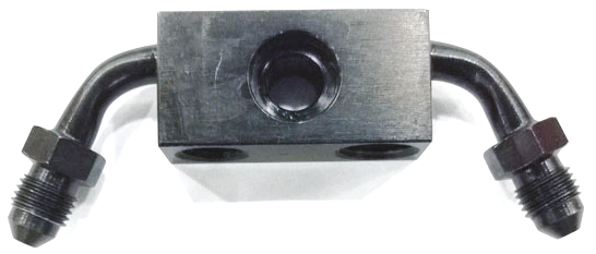 ABS Adapter Front 12-15 Dyna; 14-15 XL, en skiva