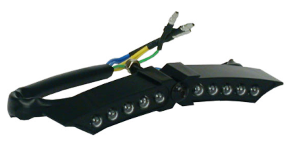 X-Wing LED Baklampa, Svart "E"