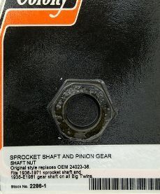 Mutter Pini.Axel B/T36-E81,Driv.36-71,Clny
