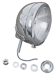 Spotlamp,12V Fl,Late Style, W/Fluted lens,
