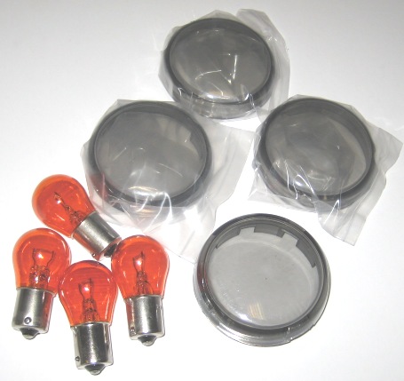 Blinkersglas, 2003-13 V-Rod, Rök