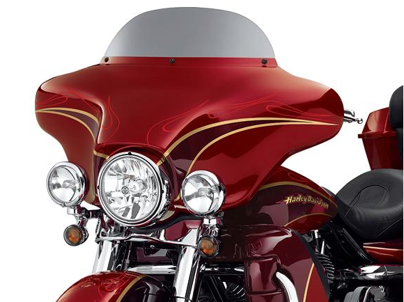 Windshield, E-Glide Dark Smoked 6 1/2",1996-13