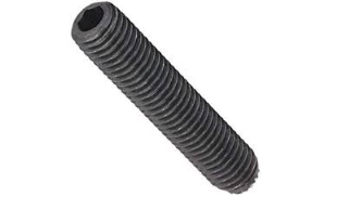 Låsskruv 3/8-24 X 2"