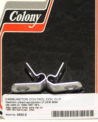 Carb. Control Coil Clip 45" 1949-57