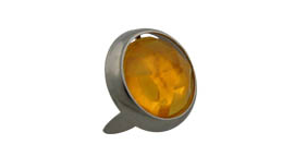 Prydnadsknapp 5/8" Orange