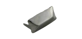 Nickel Spots 3/4" "Oblong Bevel"