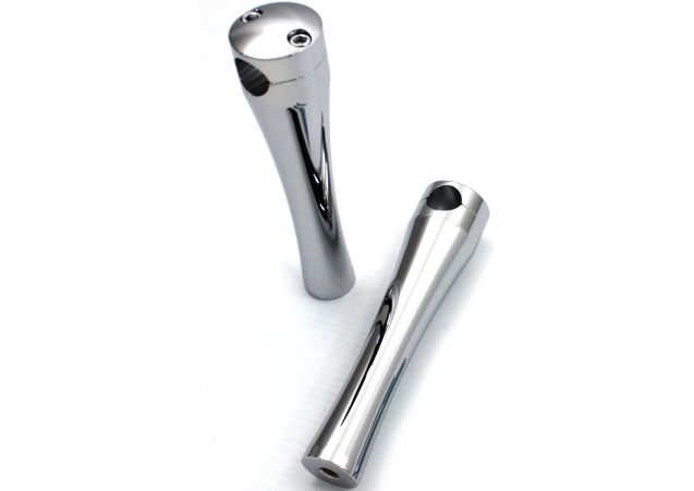 Risers 8", Solid Chr Alu