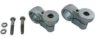 Spring Fork Glide Riser Post, Zink