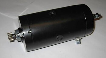 Startmotor,Prestolite,FL 1966-82 Xl67-74, Svart
