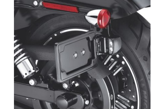 Side Mount License Plate Kit, FXD 2006- (Ej wg/F