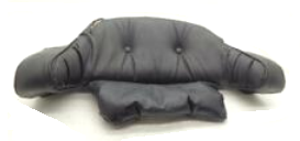 Backrest Pad,King Tour-Pak,Pillow,FLHTC , Black