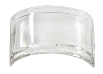 Vitt Glas skyltbel. Beehive 39-46
