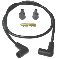 Tändkabel,7Mm Svart,Koppar Universal