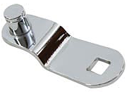 Rocker Clutch Lever Arm B/T 1965-78,Chr
