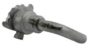 Choke arm, 45" 41-52, 74/80"Sv, 7" luftren.