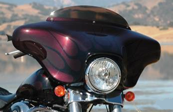 Windshield 4" Hi-Perf, Dark Smoke,FL96-13