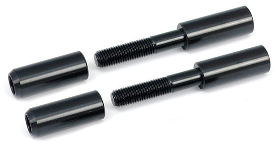 Mirror Stem Extenders,Svarta