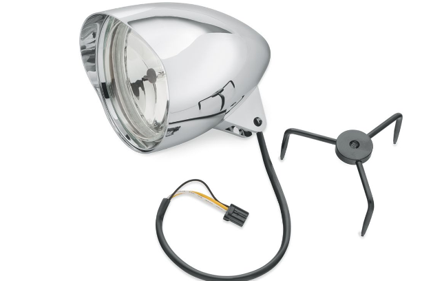 5-3/4" Billet Headlamp,Chr