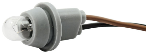 Repl Parking Light Bulb W/Rbbr Socket