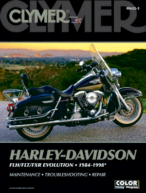 Clymer Repair Manual Flt/Fxr Big Twin 1984-98