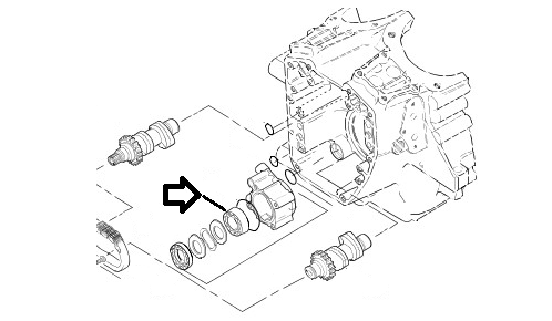 Gerotor Set,Return, Oil Pump Tc88 2000-05