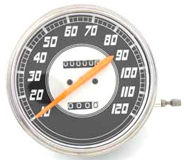 Hastighetsmätare F/B 2:1 Mph,1946-47