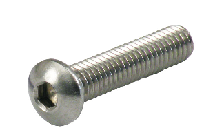 Insex Skruv,Button 1/4-20*3/4" R/F