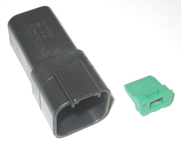 Deutsch 6 Wire Receptacle pin housing