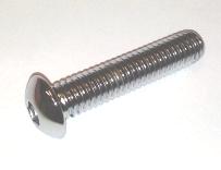 Insex Skruv,Button,Chr,5/16-18*7/8"